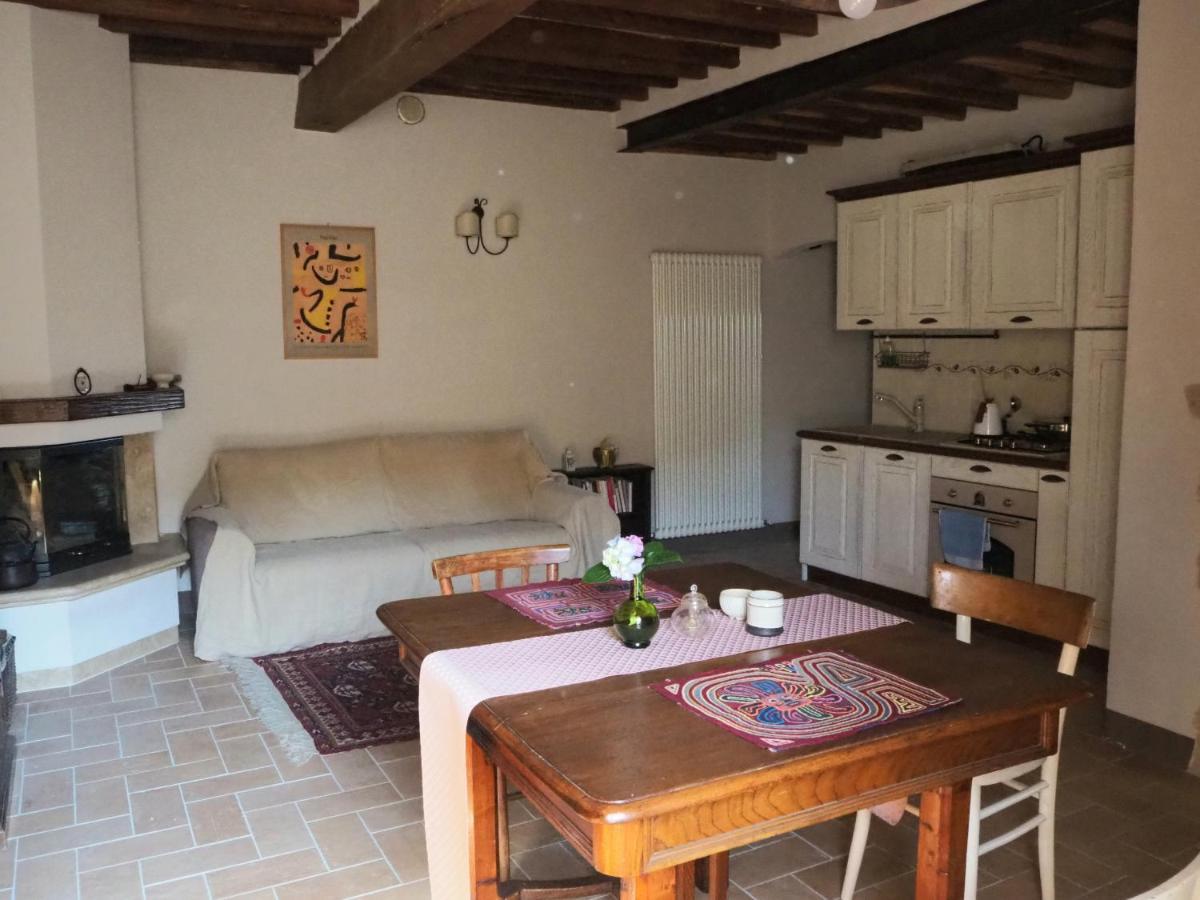 Ferienwohnung Casa Del Giardino Delle Rose San Quirico dʼOrcia Exterior foto