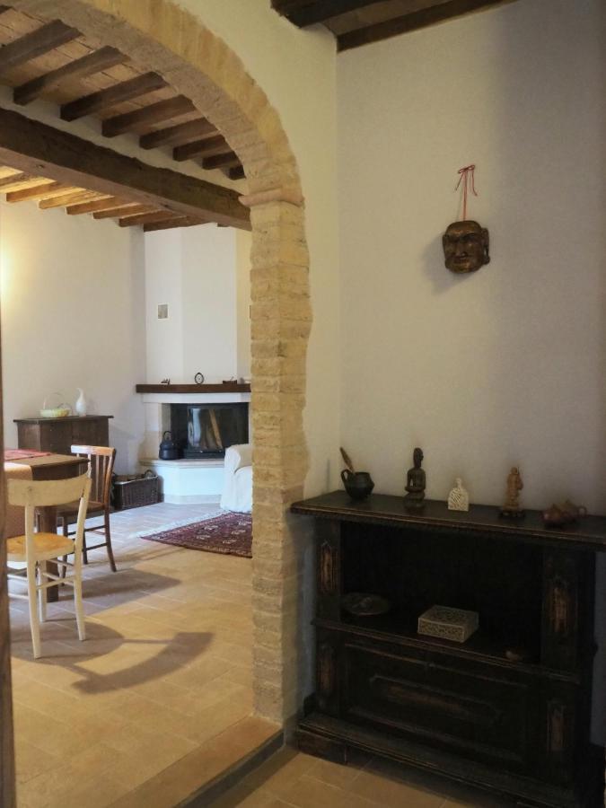 Ferienwohnung Casa Del Giardino Delle Rose San Quirico dʼOrcia Exterior foto